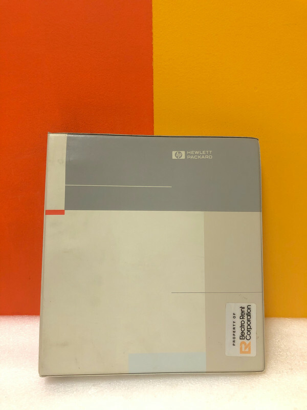 HP 85620-90040 85620A Mass Memory Module Install, Operation, Service Manual