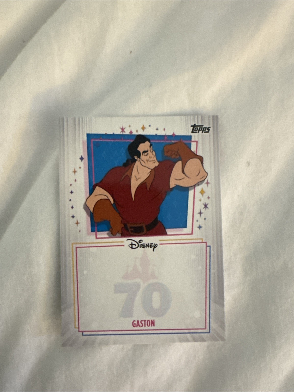 Topps Disneyland 70th Anniversary #UA-GS Gaston Autograph Opportunity