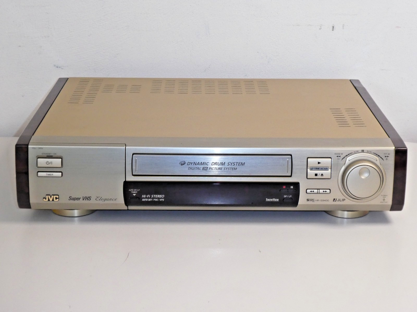 JVC HR-S9400 High-End S-VHS Video Recorder, serviced, 2-year warranty
