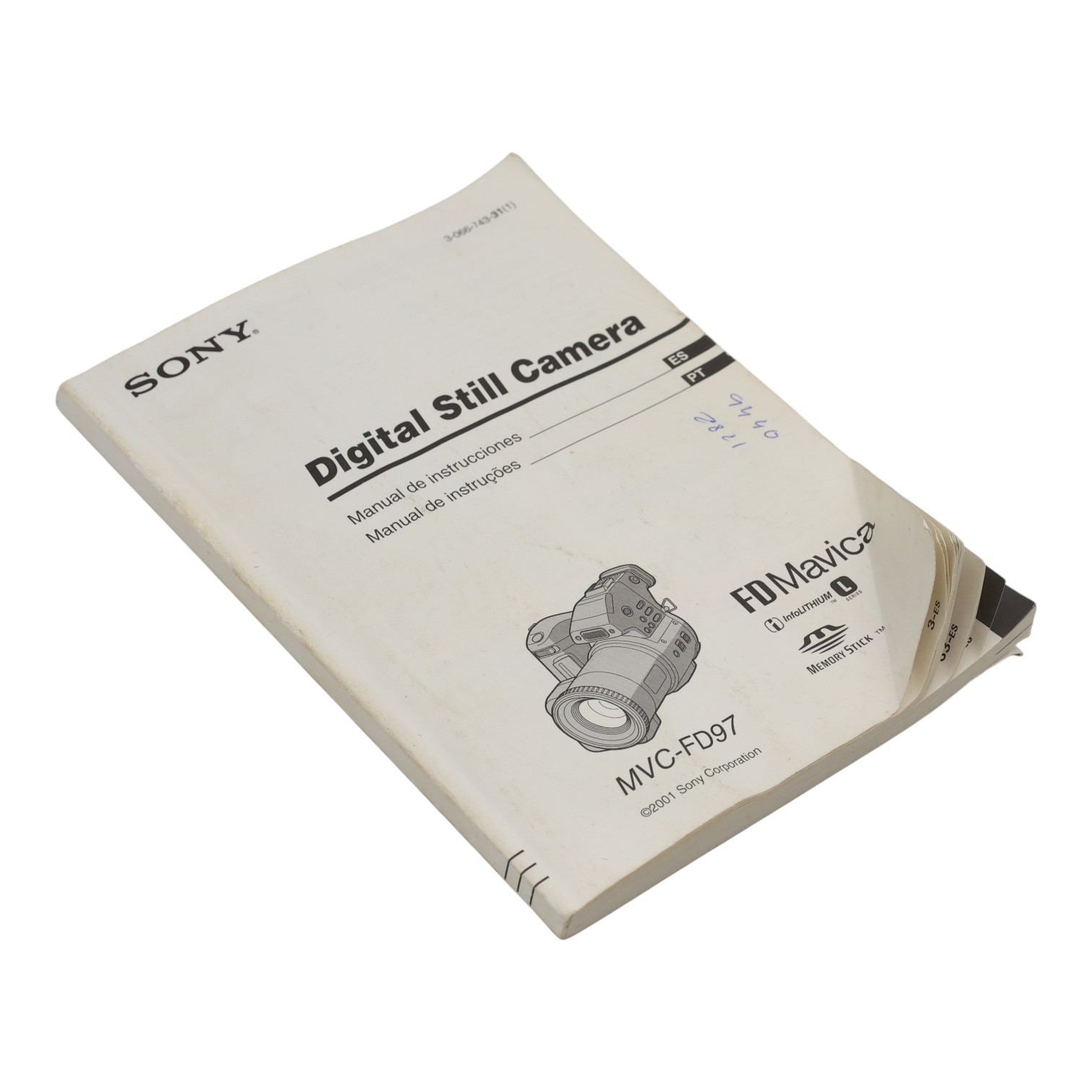 Sony Digital Still Camera Instructions Manual