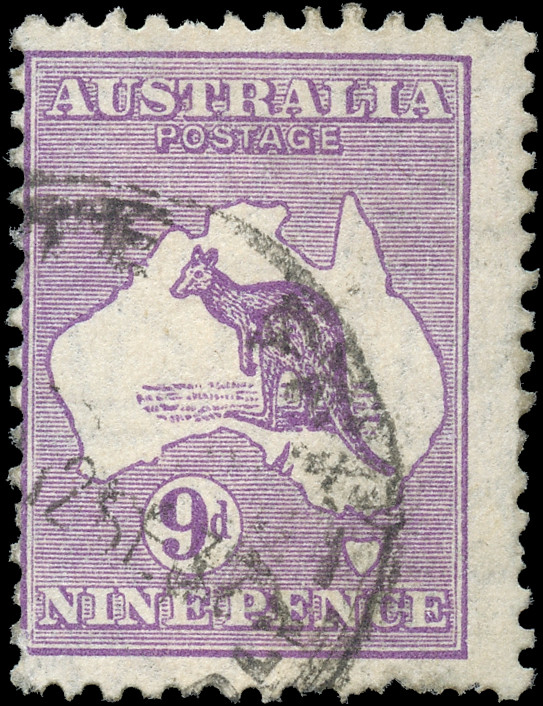 Australia Stamp Scott #97 Watermark 203 Used F