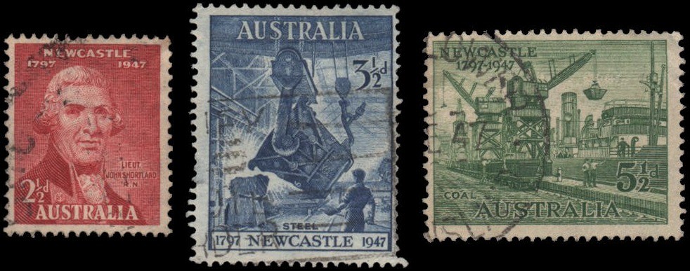 Australia #207-209 Used