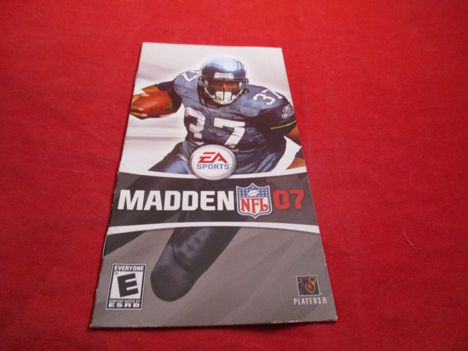 Madden 07 Playstation Portable PSP Instruction Manual Booklet ONLY
