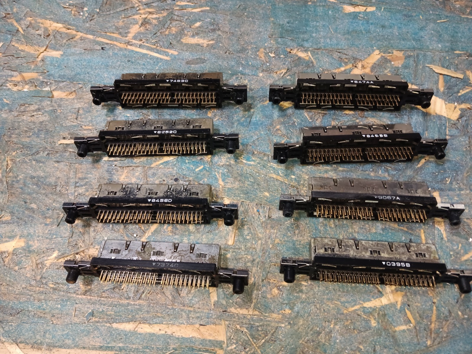 Nintendo N64 NUS-001 LOT OF 8 EXACT CARTRIDGE SLOTS TESTED WORKING-METAL WEAR