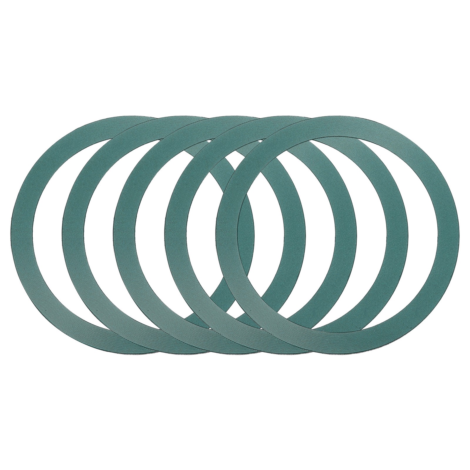 5Pcs Magnetic Adapter Ring, Magnetic Wireless Charger Conversion Kit, Green