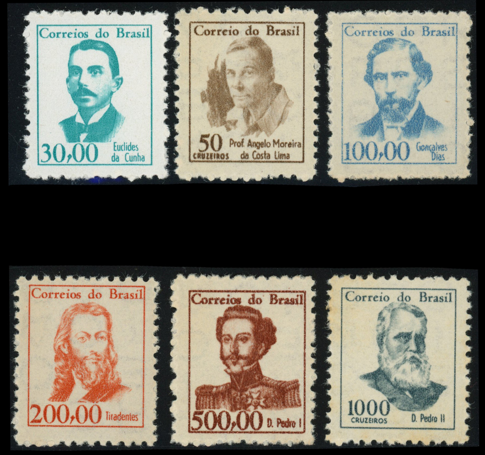 BRAZIL Scott# 989-992A, Mint OG, LH/NH, Complete Set of 6.  SCV $106  (55671)
