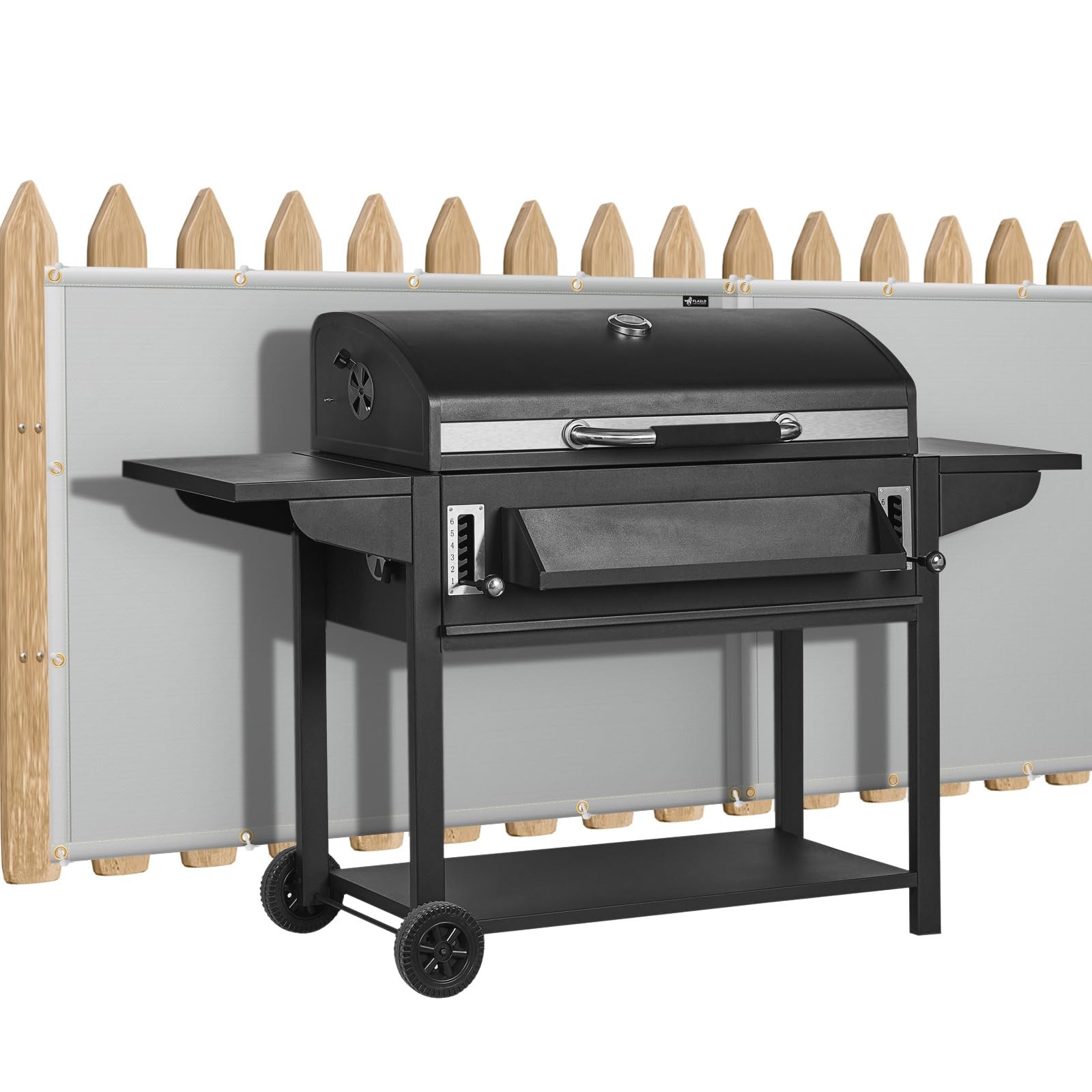 Heat Shield Mat for Deck, Fence, Railing - Grill Heat Protection 1800°F