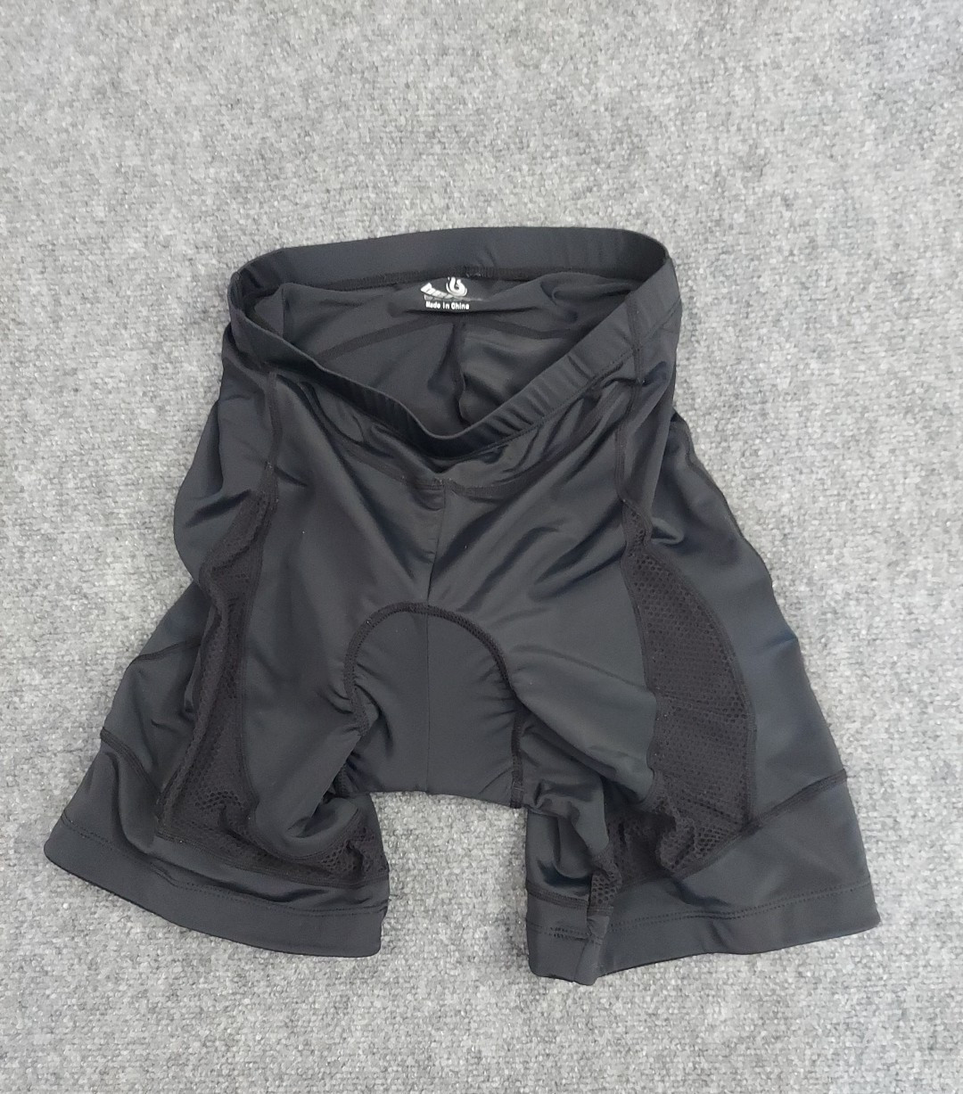 Beroy Cycling Shorts Womens Medium black Padded Seat Biking 3D Gel Padding