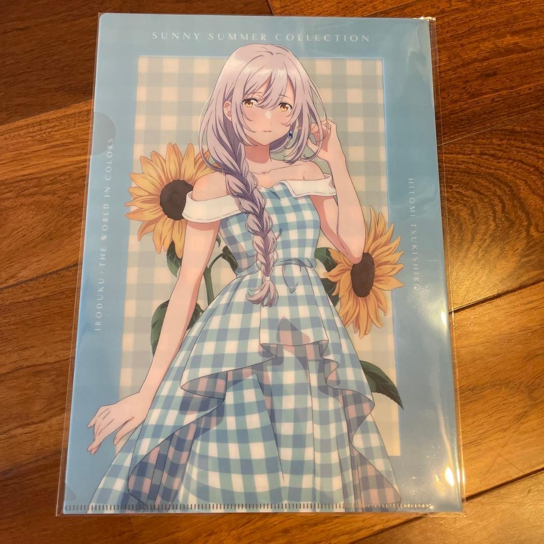 Limited Rare Anime Clear File in Colorful World