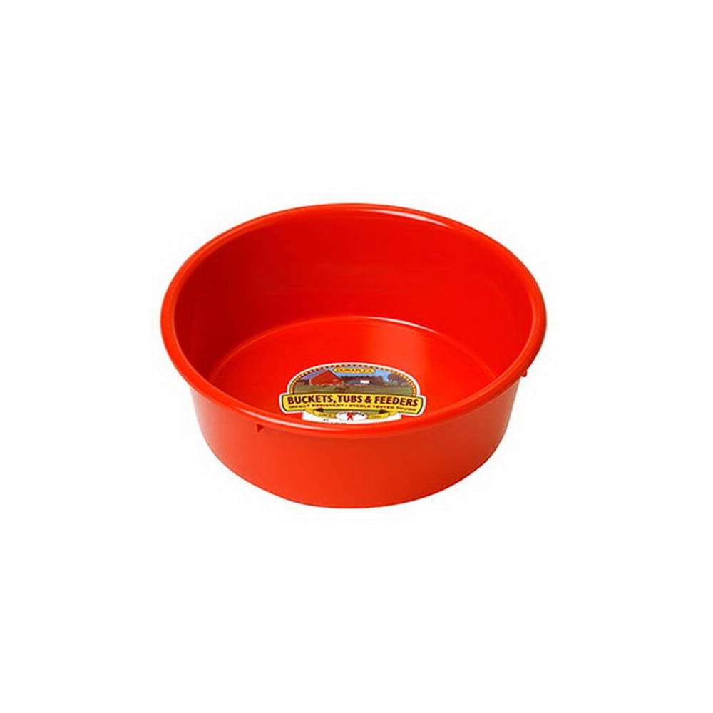 Miller Manufacturing Red Poly Mini-Pan 5 Quart P5 Red
