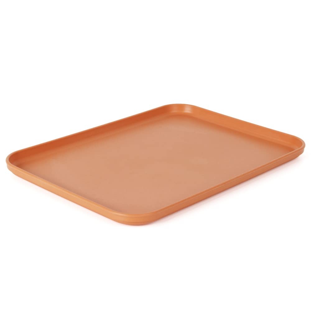 Reptile Large Water Dish, Tortoises Food Bowl - L (14.9 * 10.6 * 0.6)