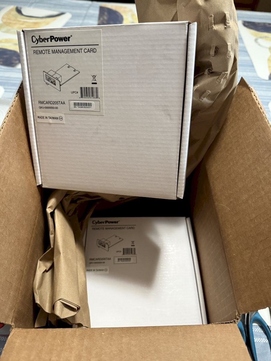 CyberPower RMCARD205TAA UPS & ATS PDU Remote Management Card