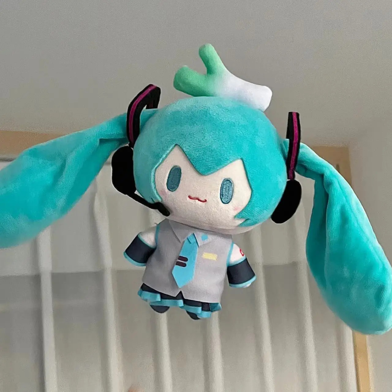 15cm Hatsune Miku Kawaii Q Version Figure Plush Doll Anime Peripheral Ornament