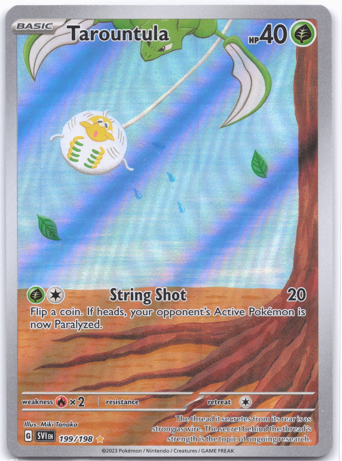 SV01: Scarlet & Violet Base Set #199/198 Tarountula