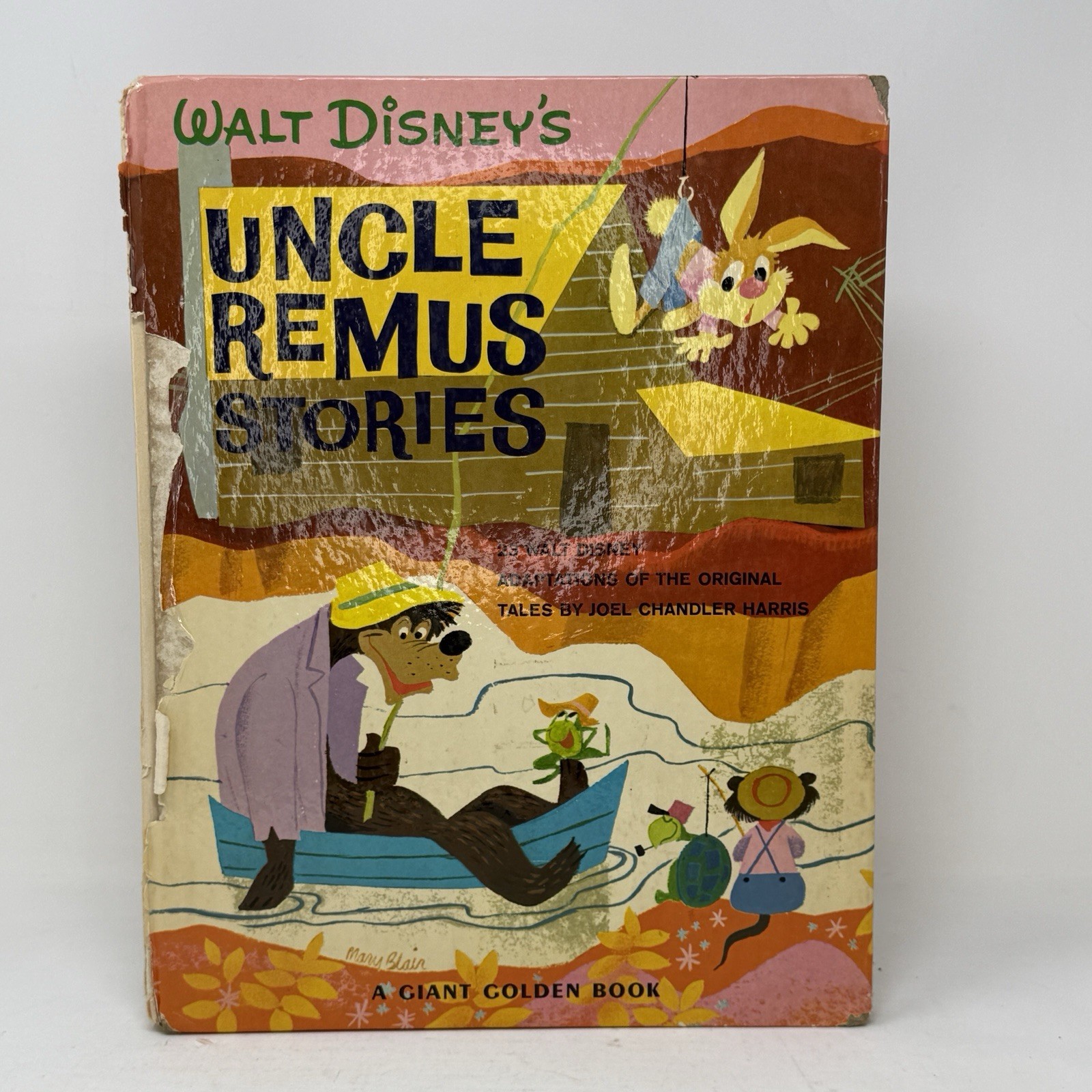 Walt Disneys UNCLE REMUS STORIES Giant Golden Book 1969 Chandler Harris VINTAGE