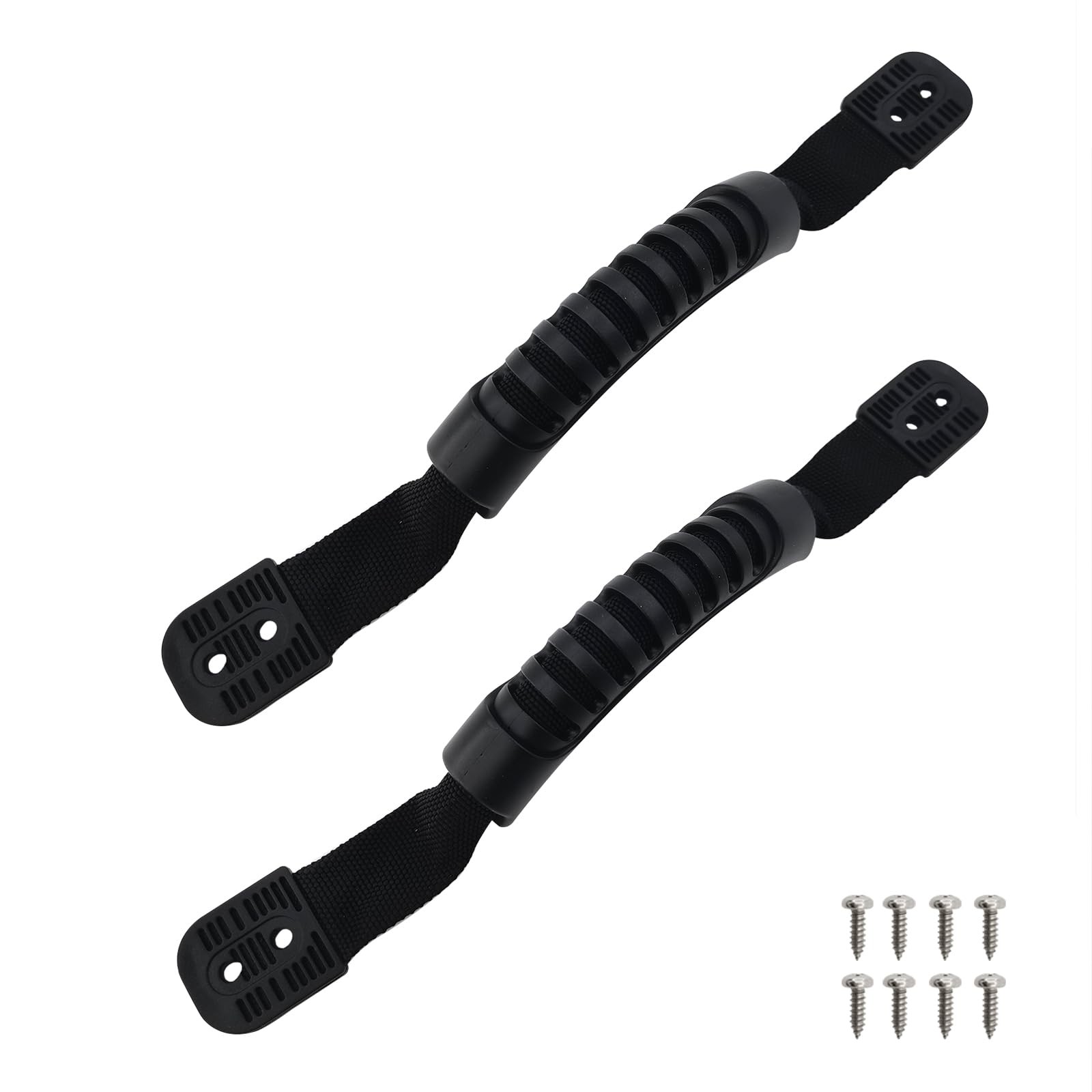 Akoleyer Kayak Handles 2 Pack - Replacement Parts and Boat 11.2 inch, Black 