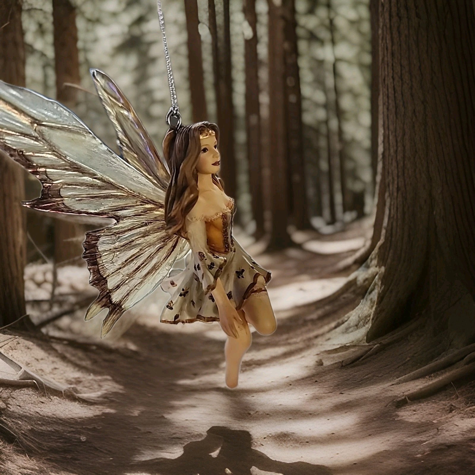 Dragonsite Fairy Figurine- Rhapsody in Gold - by Nene Thomas