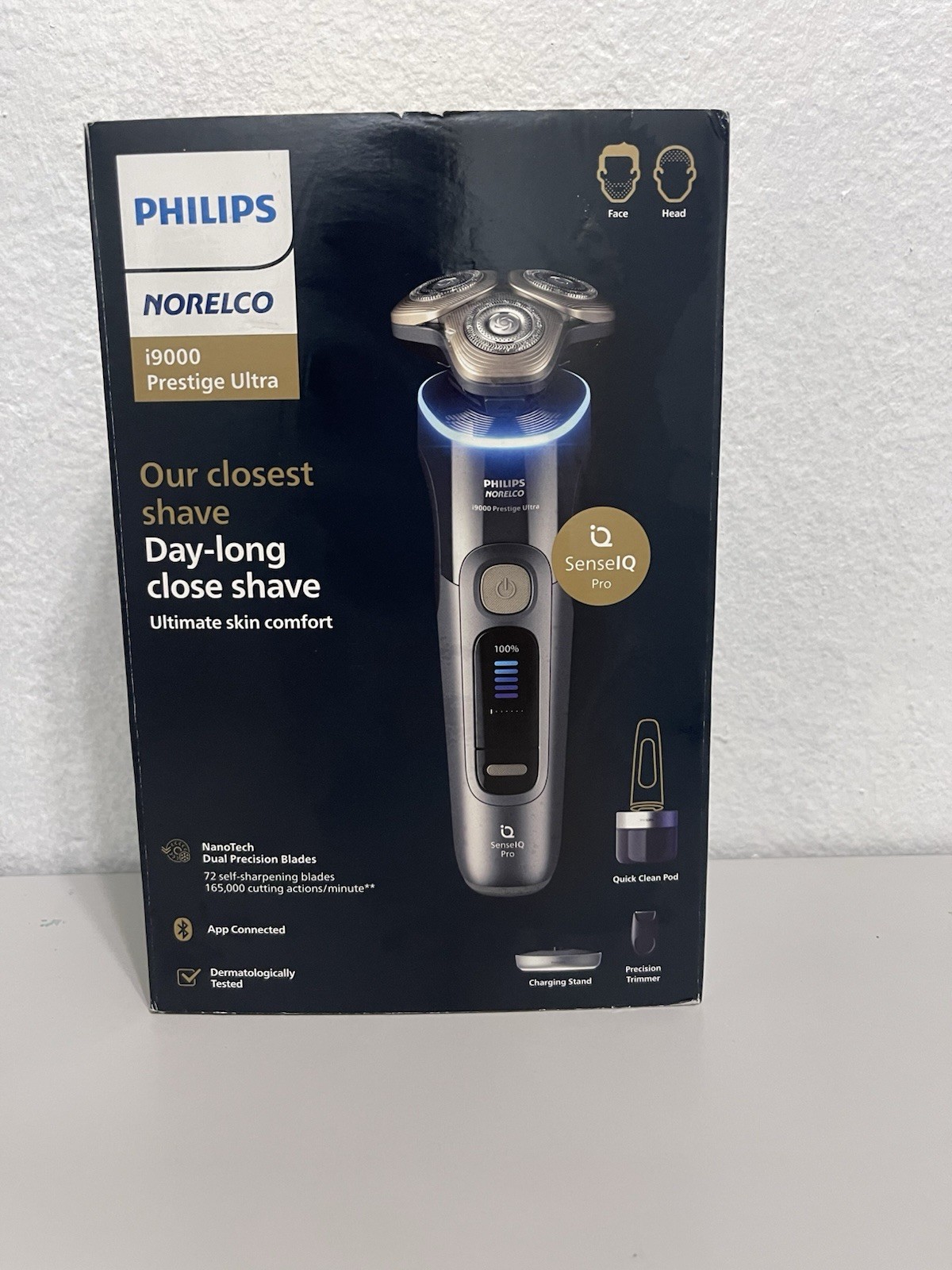 Philips Norelco Shaver i9000 Prestige Ultra Model XP9402/86. Open Box,