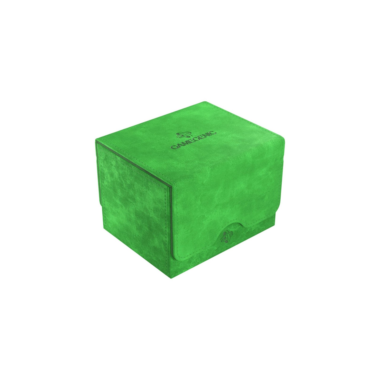 GameGenic Deck Box – Sidekick XL Green 100CT – Durable and Sturdy T.