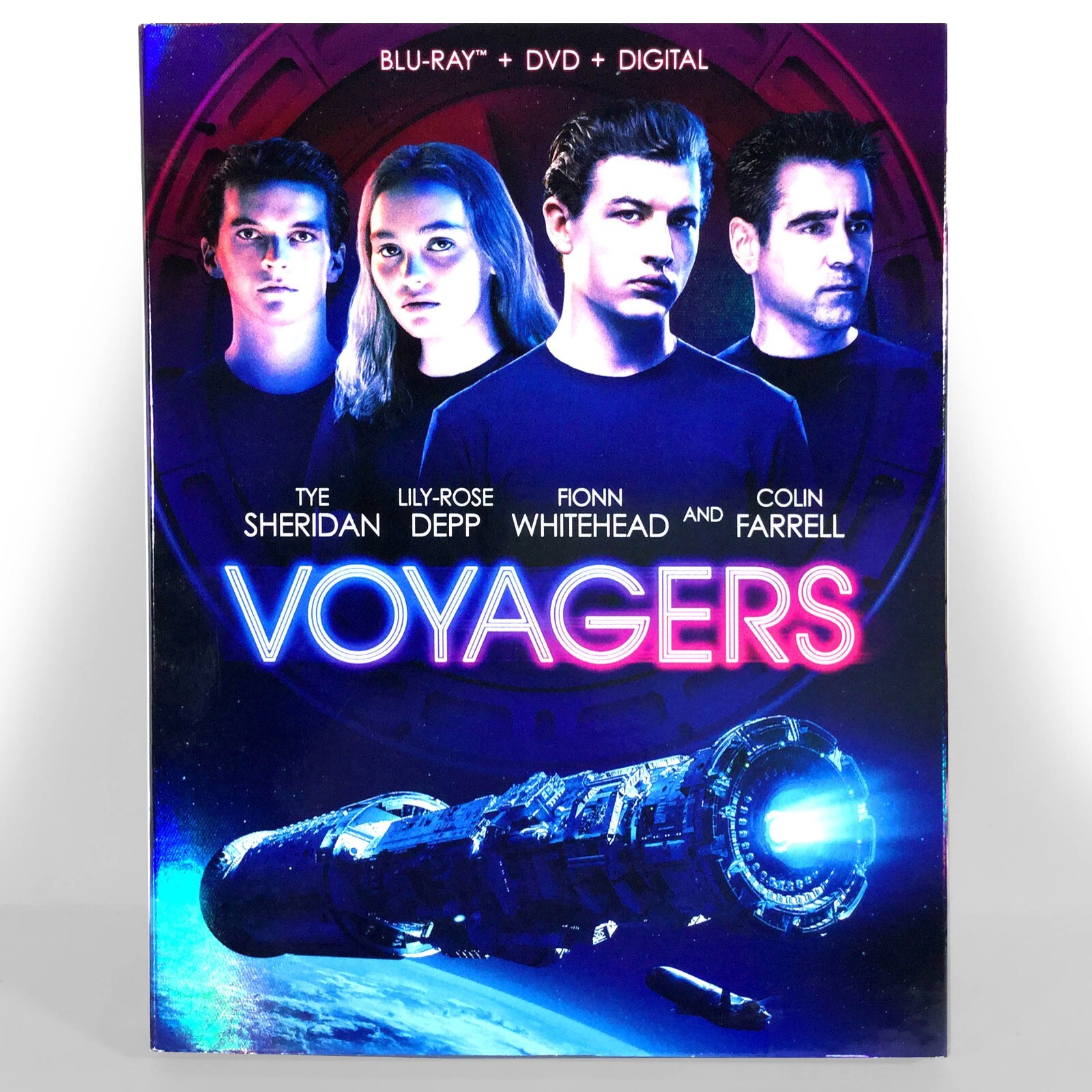 Voyagers (Blu-ray/DVD, 2021, Inc Digital Copy) Like New w/ Slip !  Colin Farrell