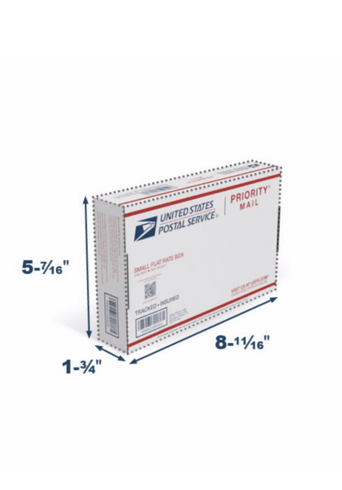 Small usps priority shipping box upgrade with heat/ice pack