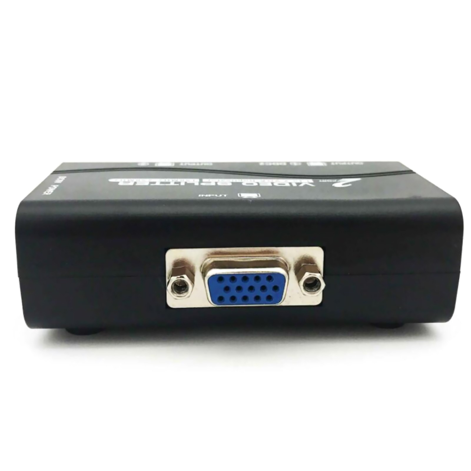High Resolution 1 to 2 Monitor Switch VGA Video Splitter Converter Adapter