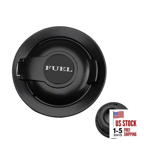  Fuel Filler Door Cap Gas Cover Cap Vapor Edition Matte Black Compatible with 