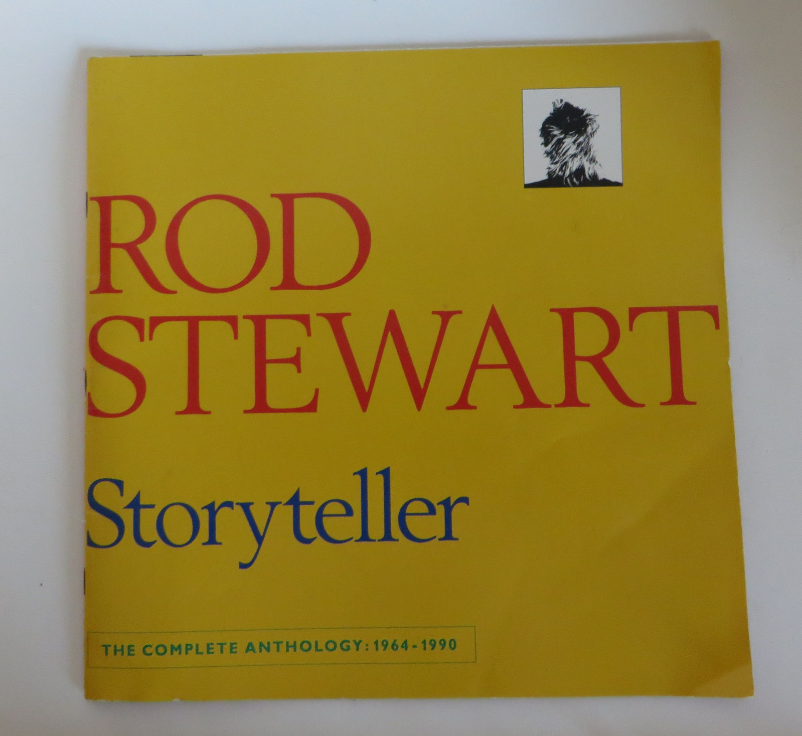 Rod Stewart Storyteller Book only Anthology 1964-1990 Rod's Notes