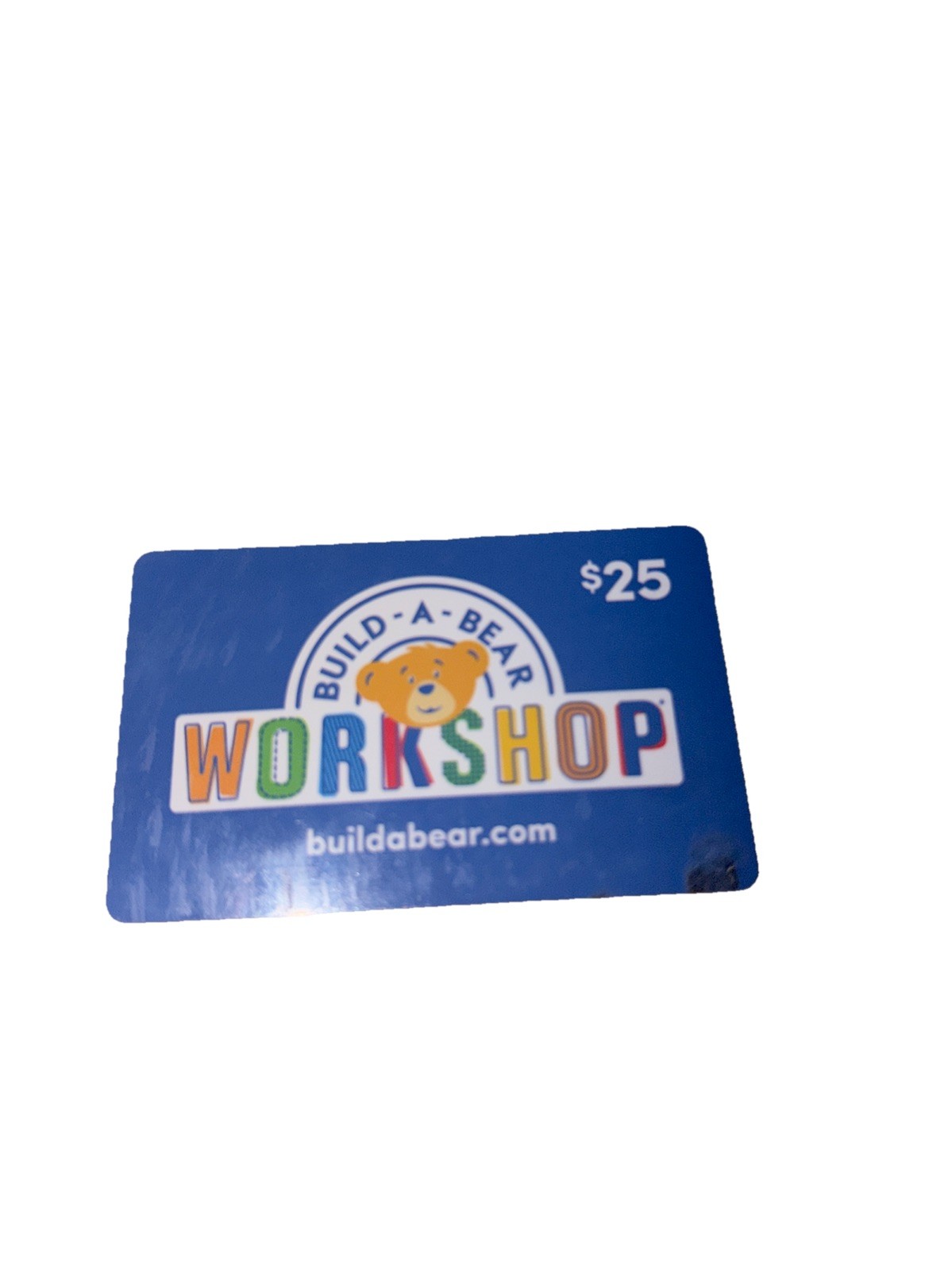 Build a Bear $25 Actual Card  Plastic Can Be Shipped And Electronic Photo