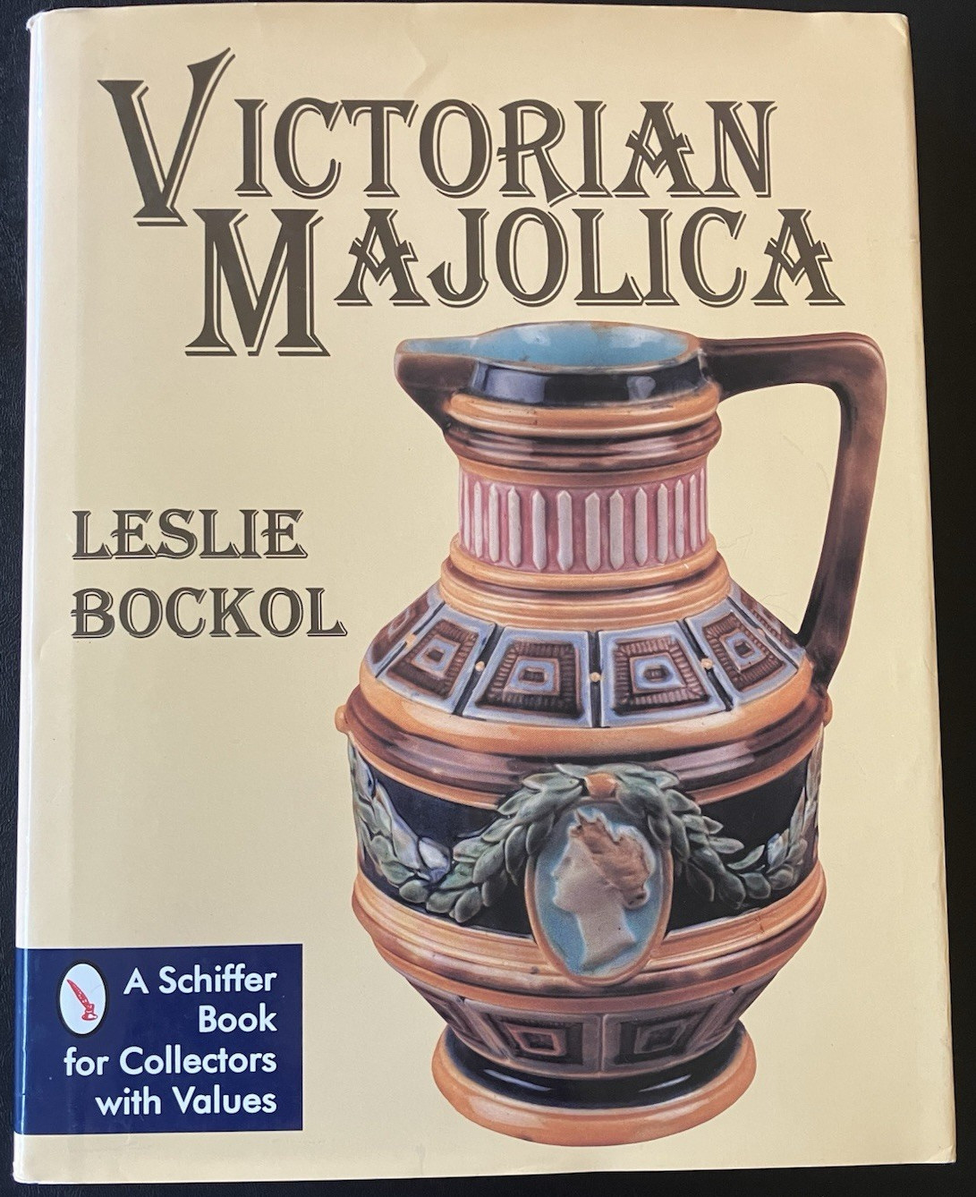Victorian Majolica Book  w Dust Jacket George Jones Minton Wedgwood HC