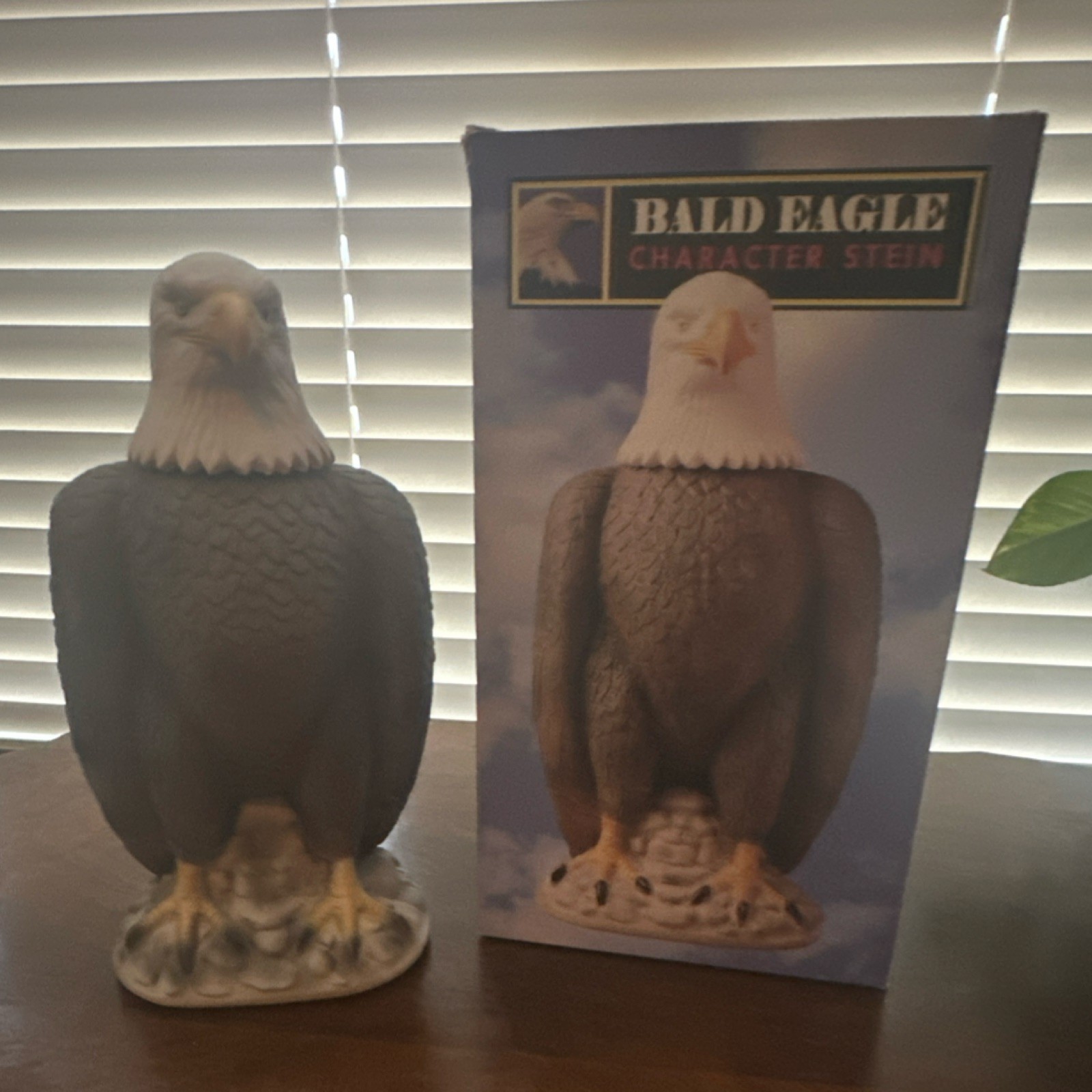 Budweiser Eagle Character Lidded Stein Collectible Breweriana US