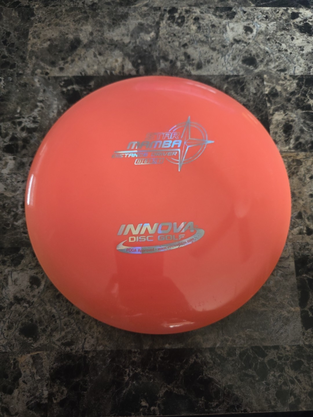 Innova Star Mamba Distance Driver 162.5g Orange Disc Golf NO INK!