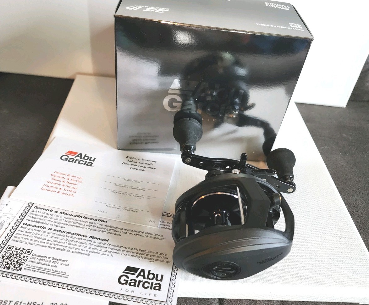 Abu Garcia Revo Toro Beast Baitcasting REVO T3 BST61-HS Left Hand. New In Box!