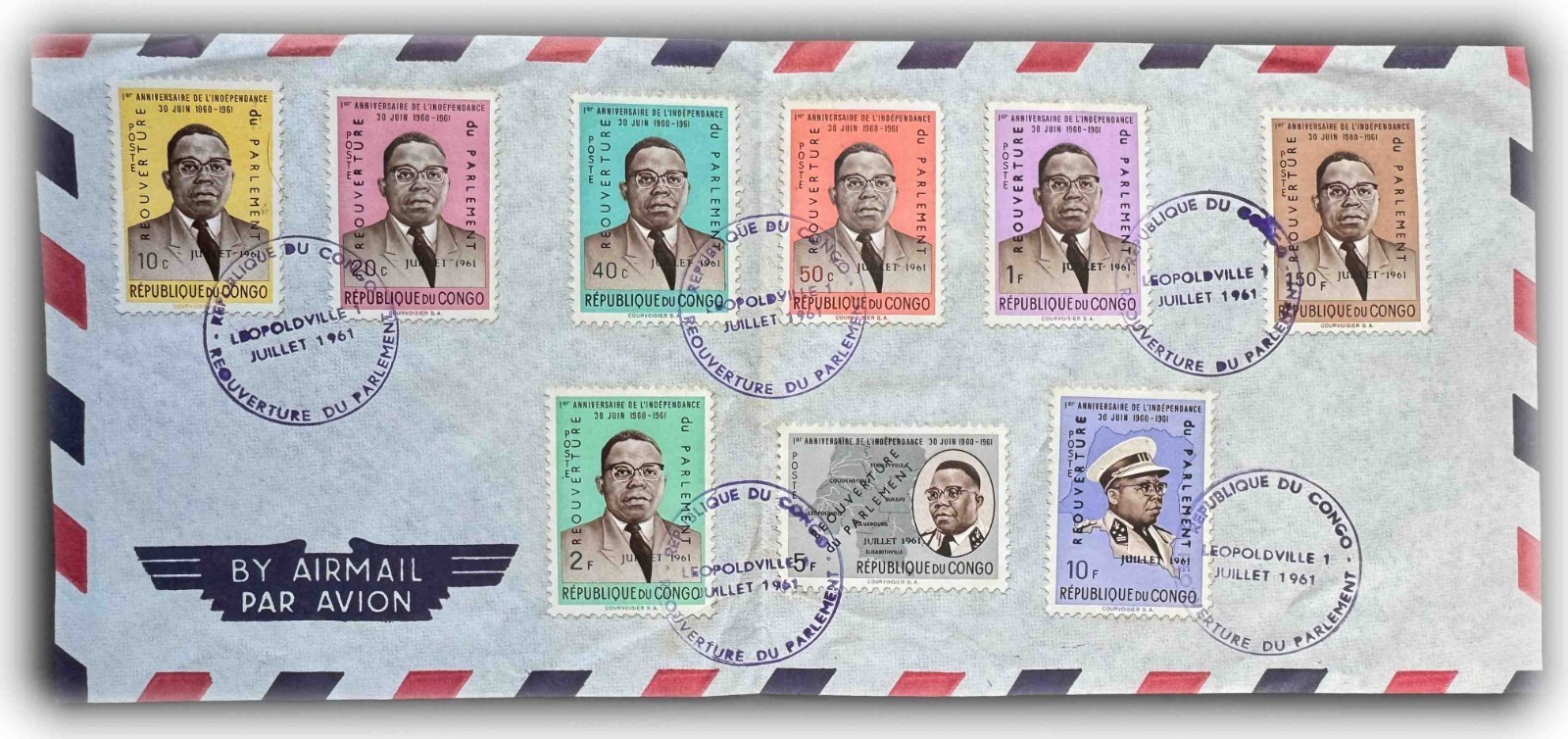 Congo (Democratic Republic) | Independence set | Very Good Cover