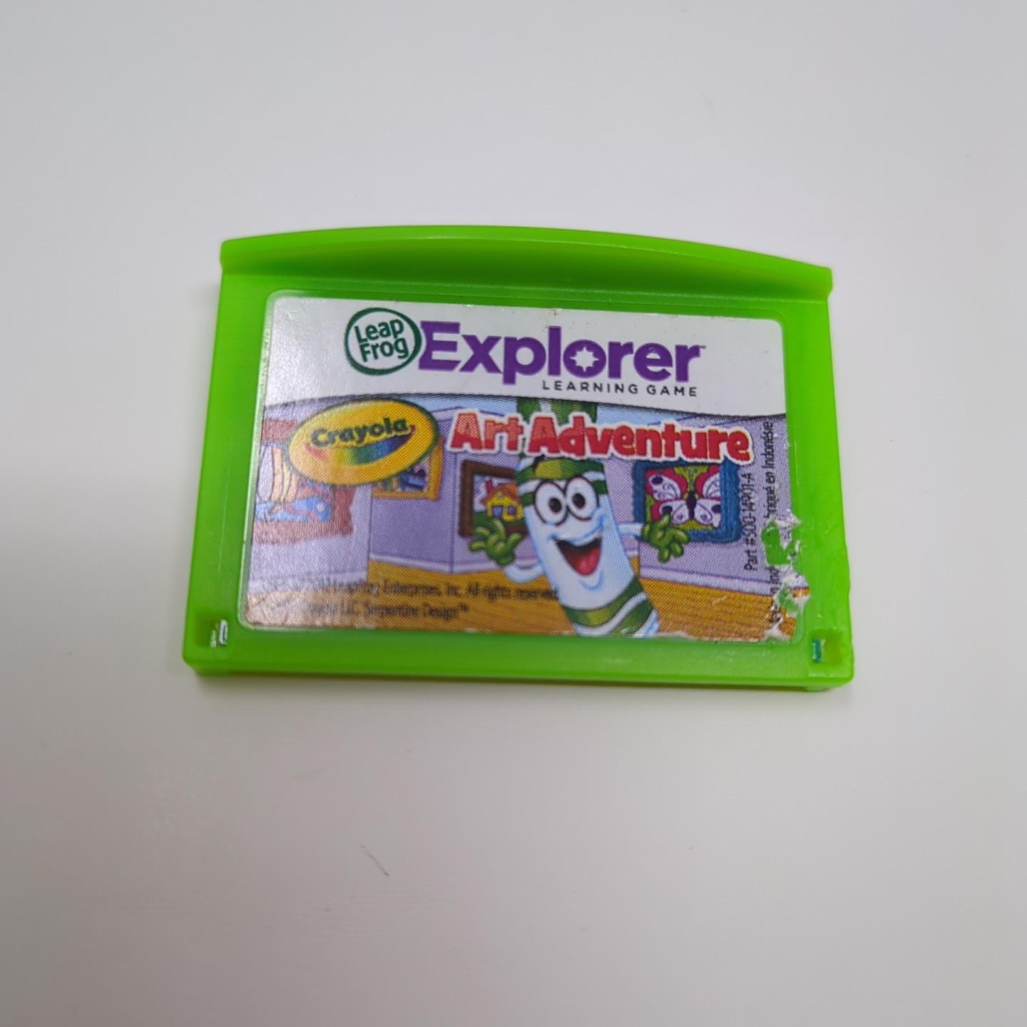 LeapFrog Explorer Crayola Art Adventure Learning Game Cartridge