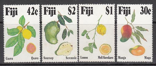 Fidji - Mail Yvert 714/7 ** Mnh Flora