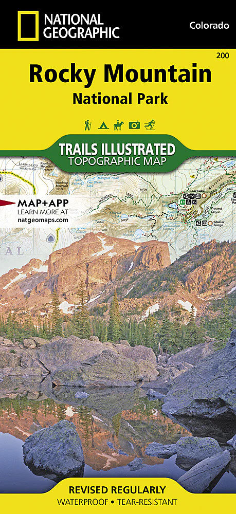 Rocky Mountain National Park: Map #200