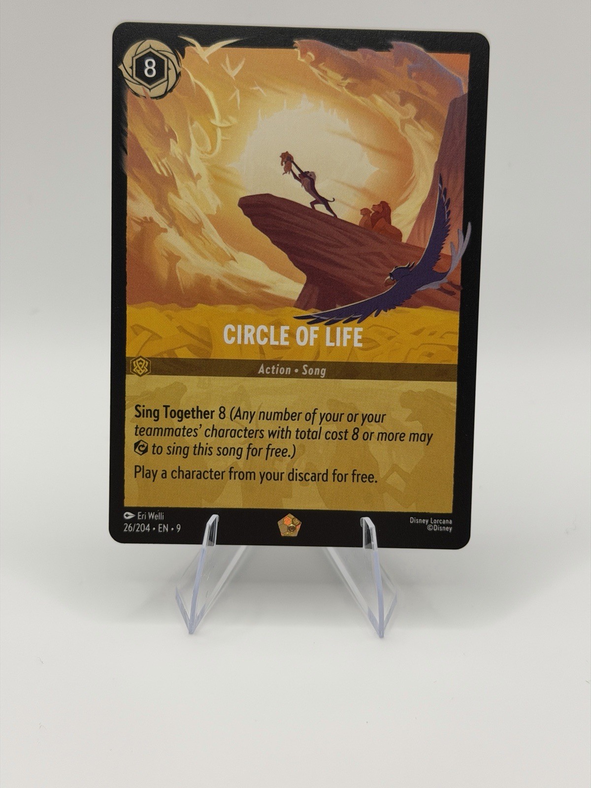 Circle of Life - 26/204 - Regular - Disney Lorcana: Fabled - NM, Unplayed