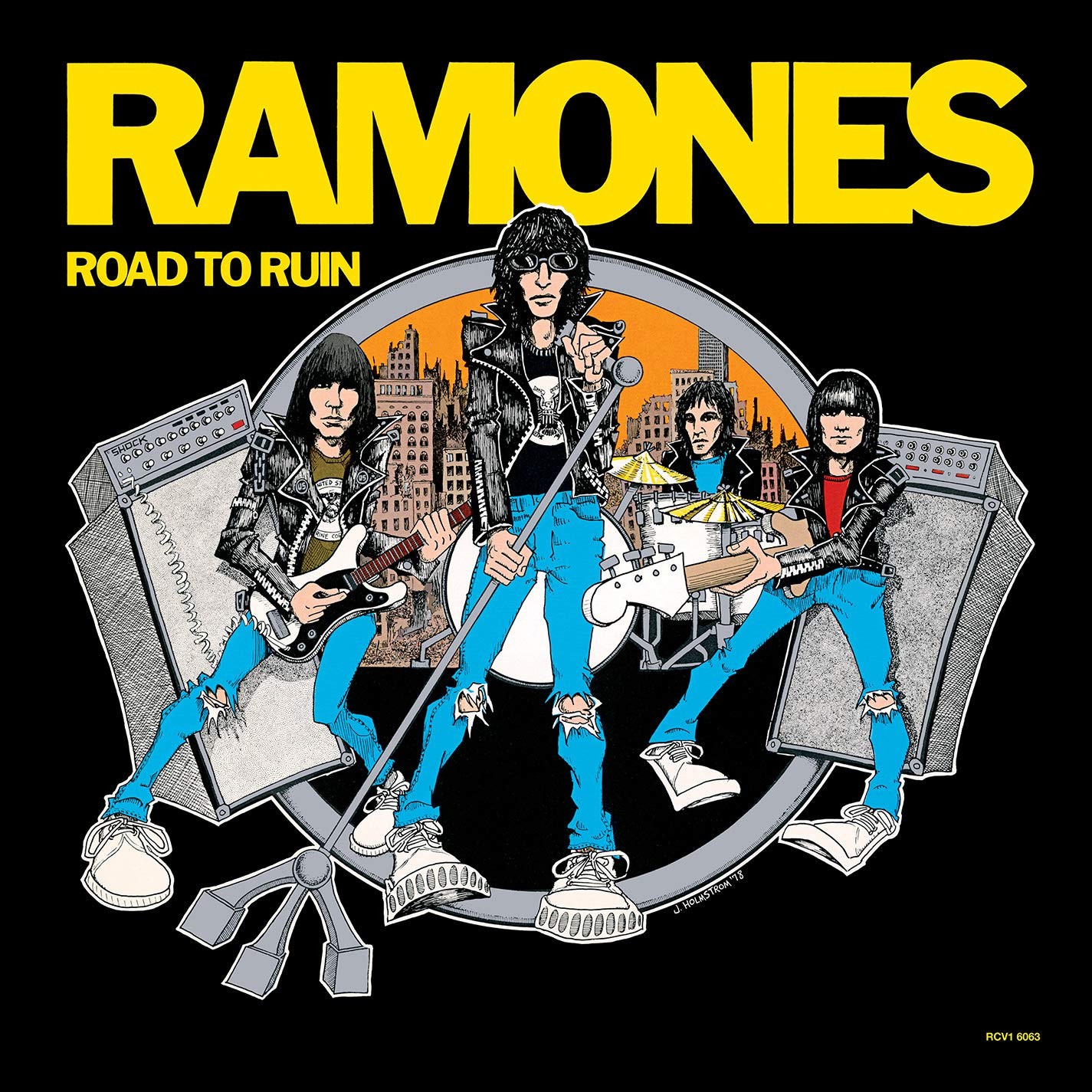 Ramones : Road To Ruin LP , 180 Grammes Vinyle