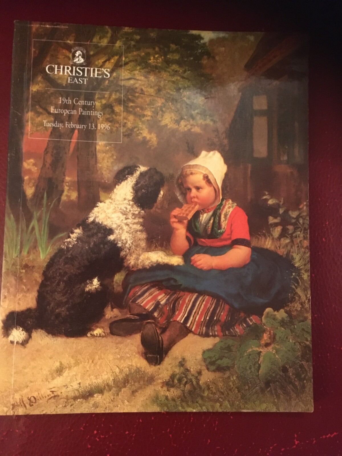 Christie's East Auction Catalogue19th Century European Painting February 13,1996