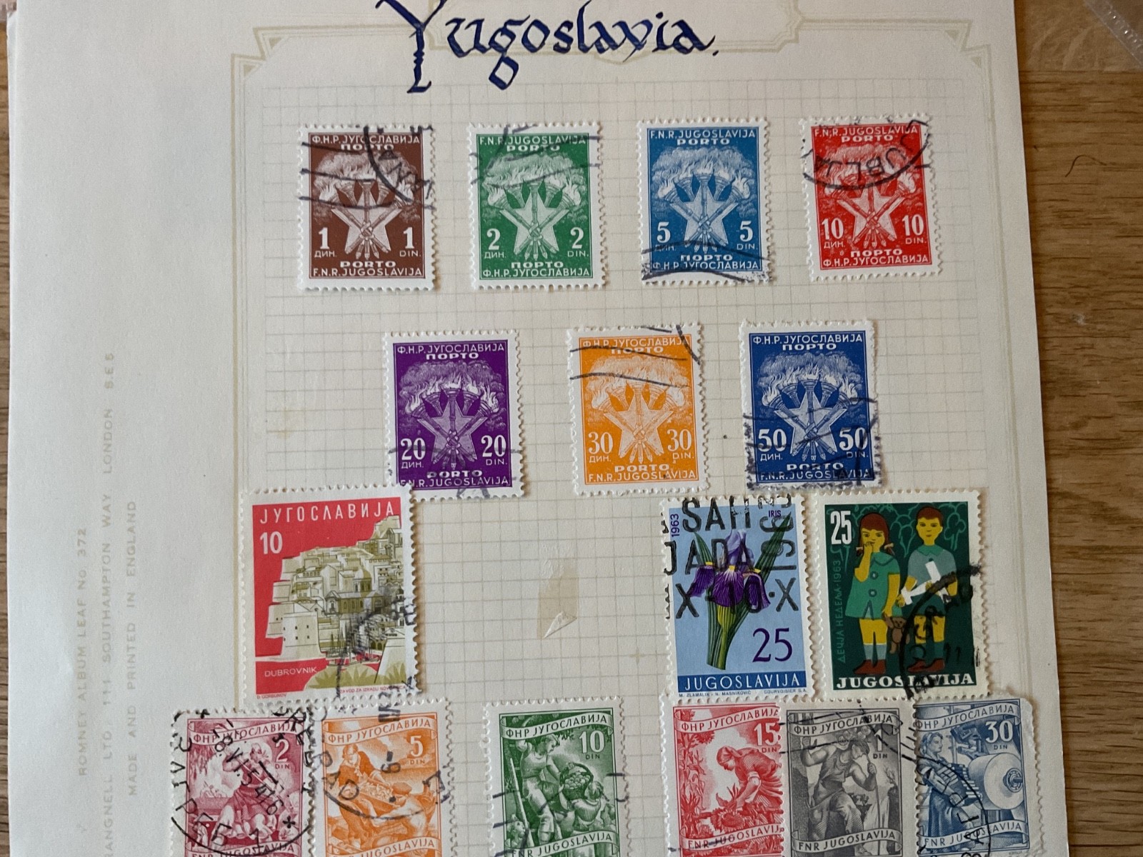 Yugoslavia  mounted mint or used on stamps pages B3441