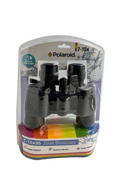 Polaroid Zoom Binoculars 7-15x35 waterproof sports sandproof shockproof NEW