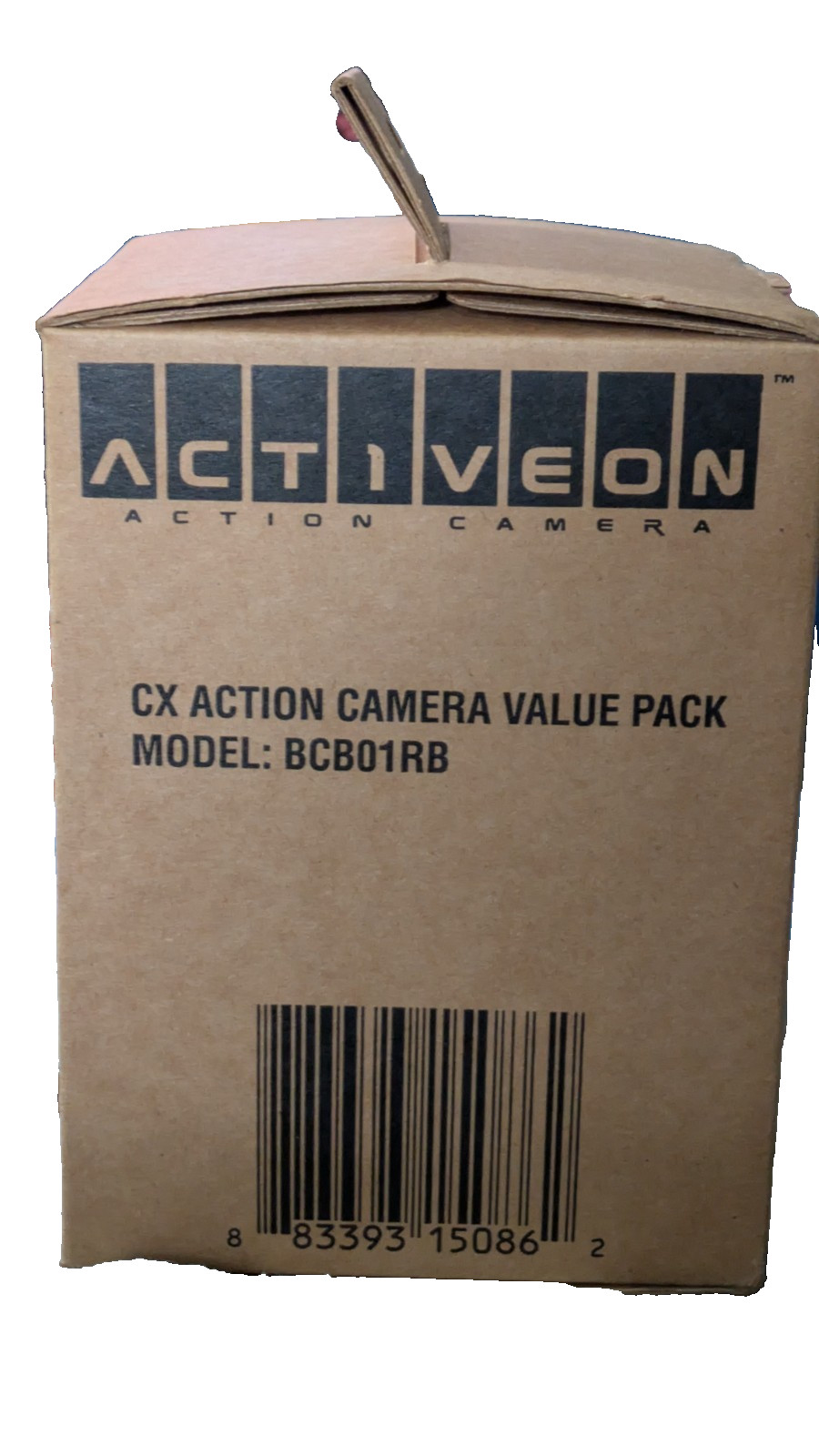 Activeon CX Action Camera model# BCB01RB NEW IN UNOPENED BOX
