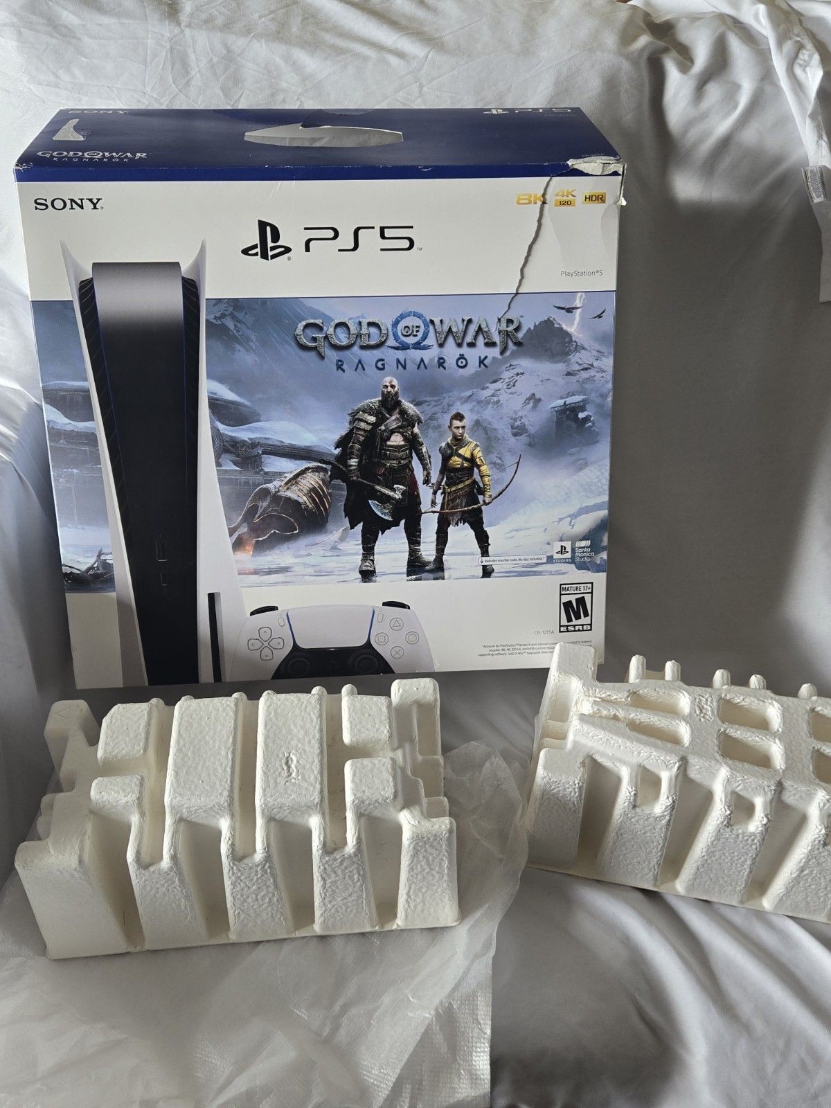 PlayStation 5 PS5 God Of War Ragnarok BOX ONLY, NO GAME NO CONSOLE 