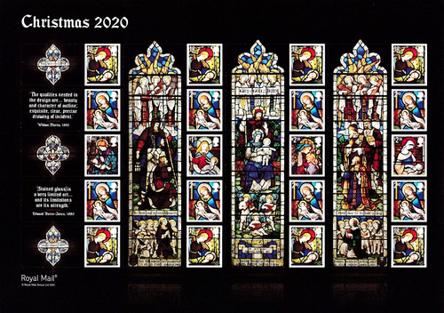 GB Christmas 2020 Smiler Sheet MNH