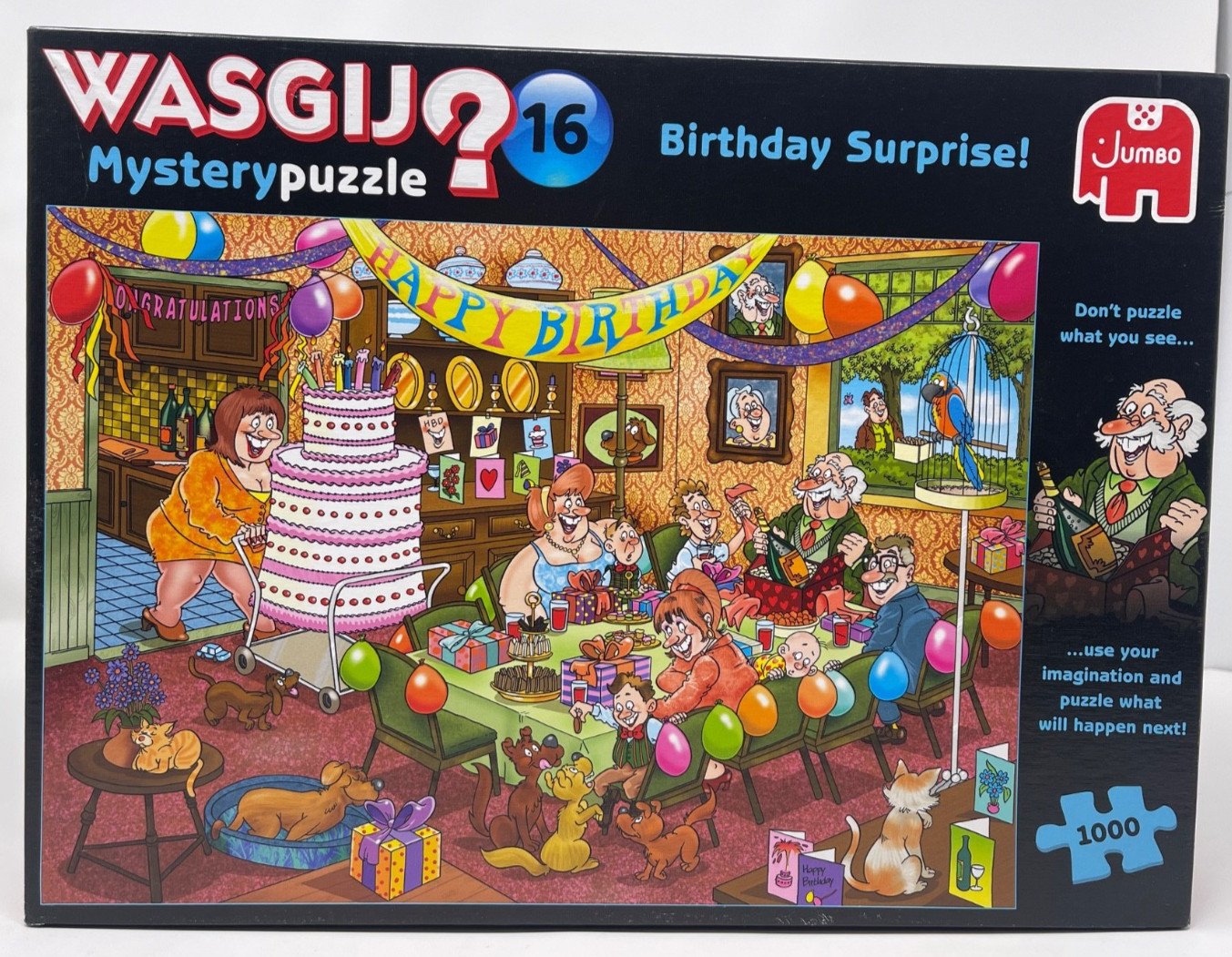 Jumbo ~ Wasgij? Mystery Puzzle #16 Birthday Surprise! [2020] ~ 1000 Pieces