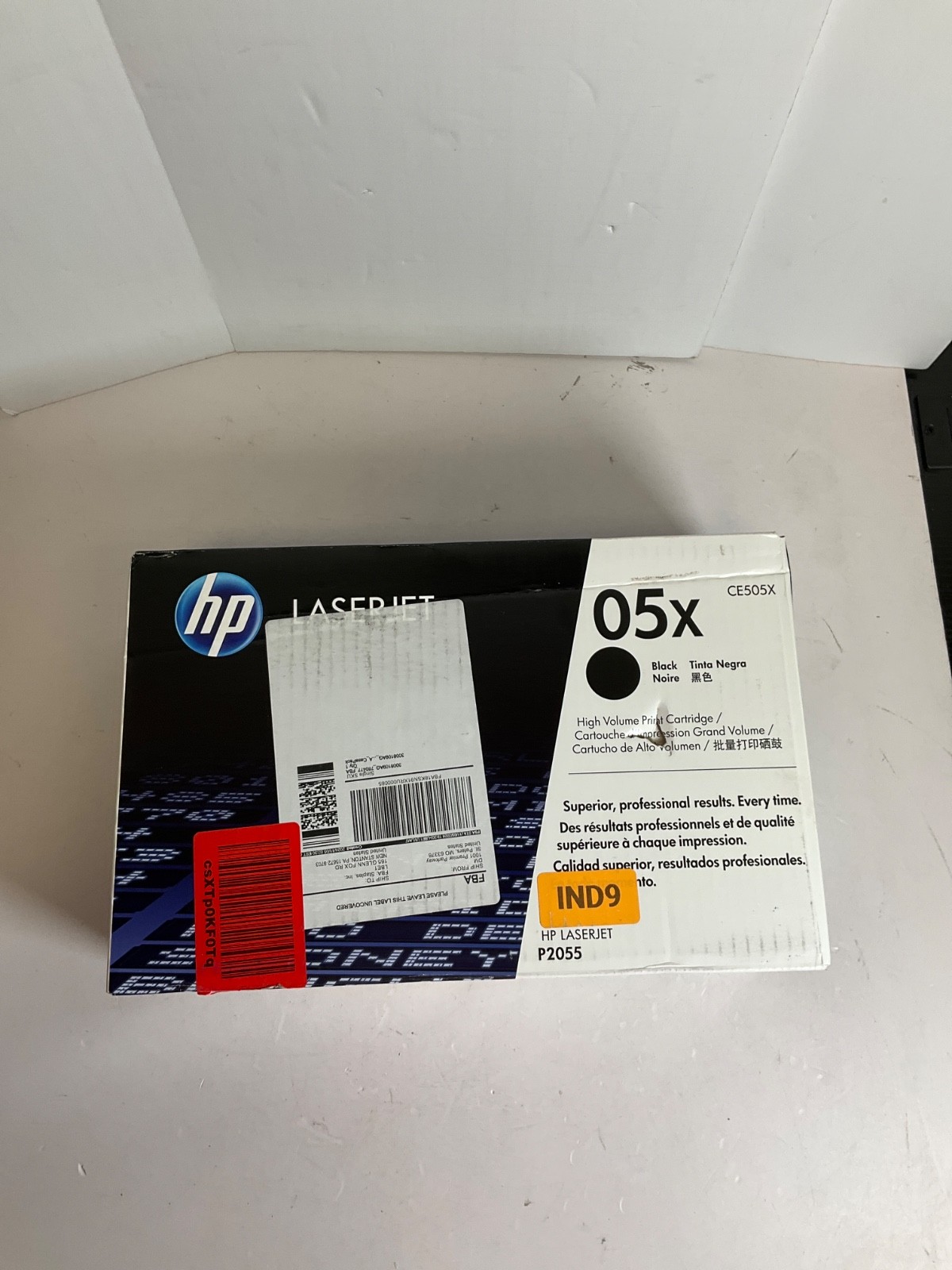 HP 05X Black High-Yield Toner Cartridge for LaserJet P2055 | CE505X