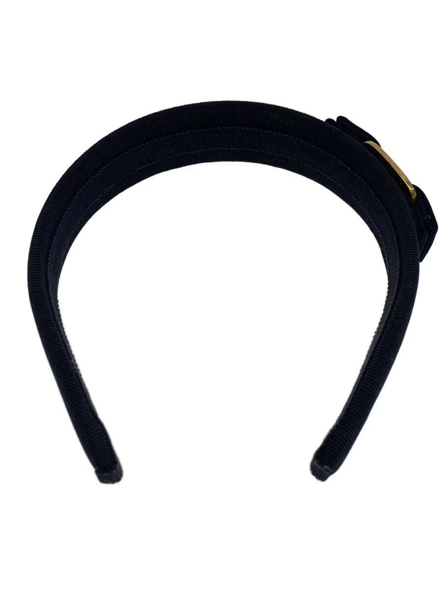 Salvatore Ferragamo Headband Accessory Blk Ladies M1q83
