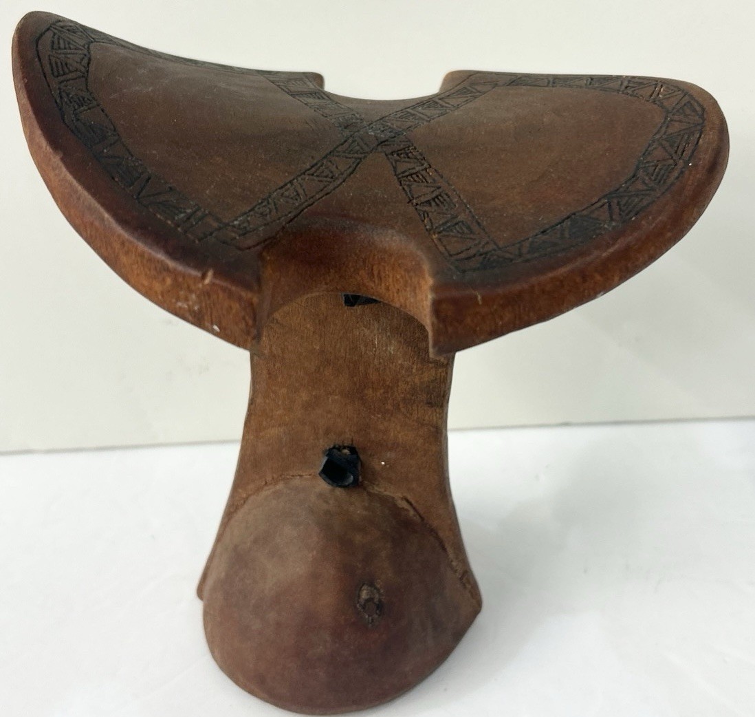 African Headrest Turkana Wood African Pillow