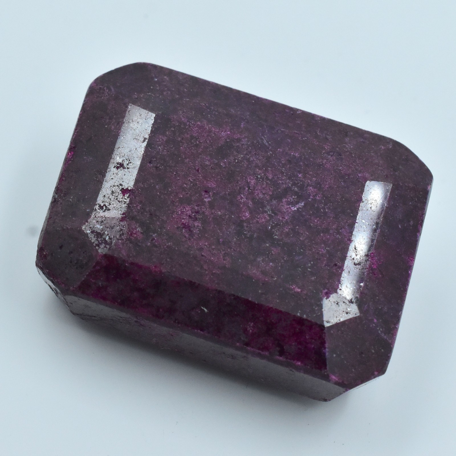 289.05 Ct Natural Red Ruby Emerald Cut CERTIFIED Most Demandable Loose Gemstone